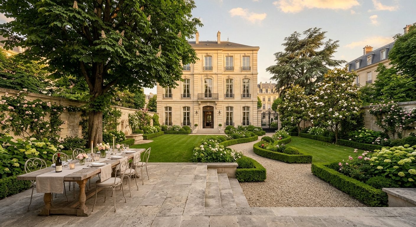 Clés d'appartement posées sur un plan cadastral et un dossier de vente, lumière naturelle